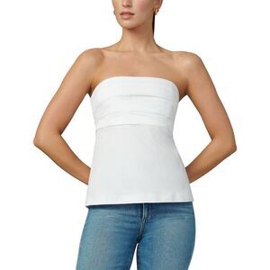 Joe's Jeans Womens the Lara Strapless Top Medium White - NWT $178